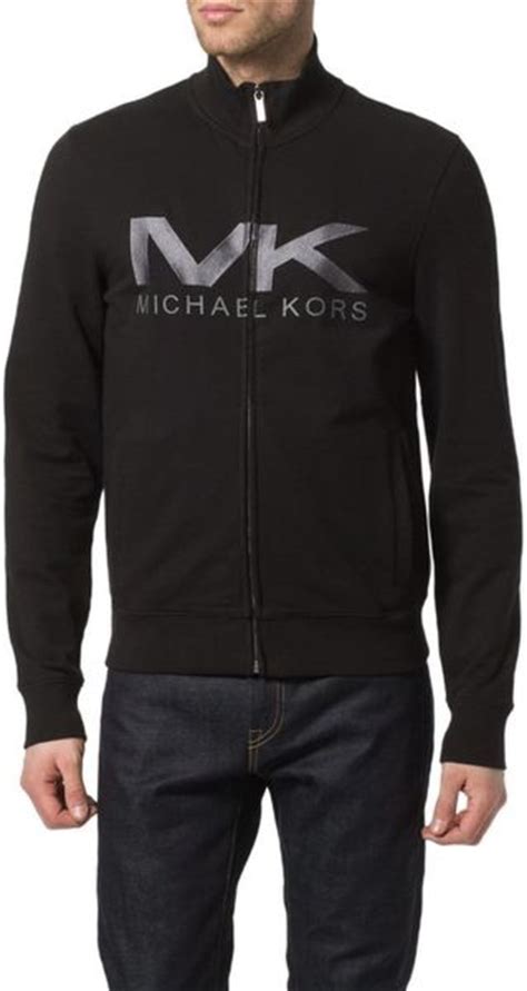 michael kors black sweater mens|men's Michael Kors tracksuit.